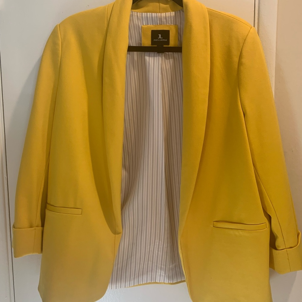 Yellow Jules & Leopold Blazer, Large